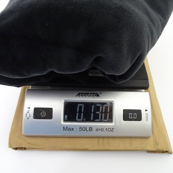 Avia Black Quarter Zip Athletic Pullover Soft Velour Jacket Women L 12 14 - Picture 9 of 9